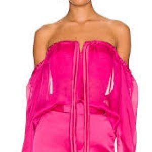 RtA Camilla Top in Fuchsia NWT